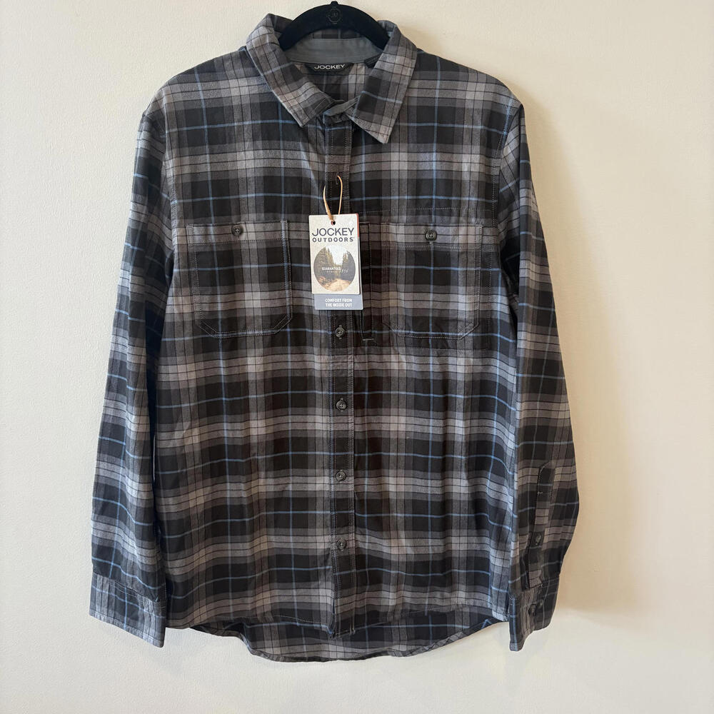 Jockey Outdoors by Luke Bryan Long Sleeve Flannel Shirt - NEW WITH TAGS